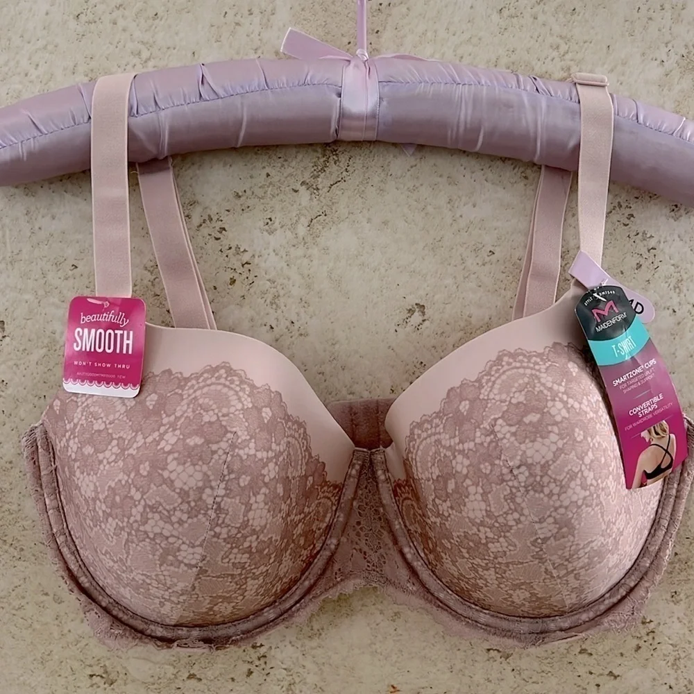 Maidenform Beautifully Smooth T Shirt Bra size 34D NWT